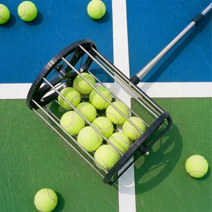 Tennisball-Sammelroller, Teleskopstiel aus Metall