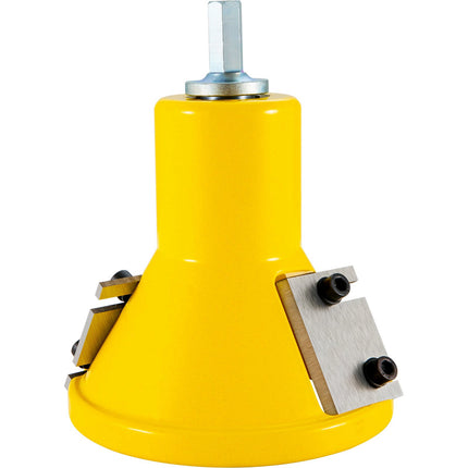 Tenon Cutter 1.5 in 38 mm, Aluminum Steel, Dual Blades