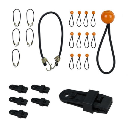Spanners voor zeildoeken, set van 24