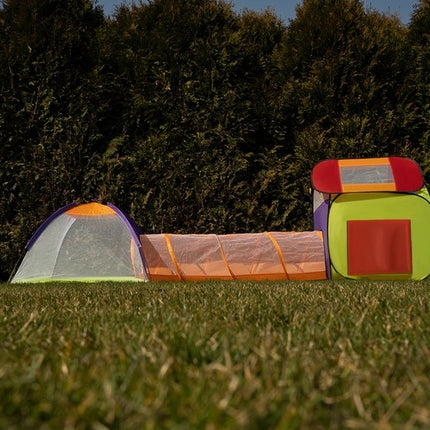 Tent for children HOUSE + tunnel + 200 balls
