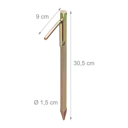 Tent pegs, 4-pack