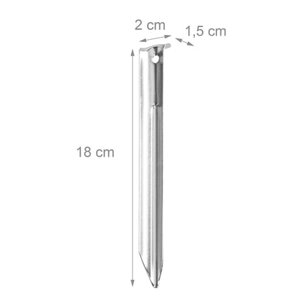 Tent pegs in a set of 50