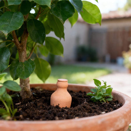Terracotta Olla, 2.2L Clay Water Reservoir