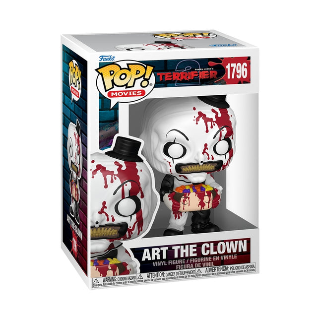 Terrifier Art the Clown Funko Pop! Vinyl Figur mit Bonbonkopf