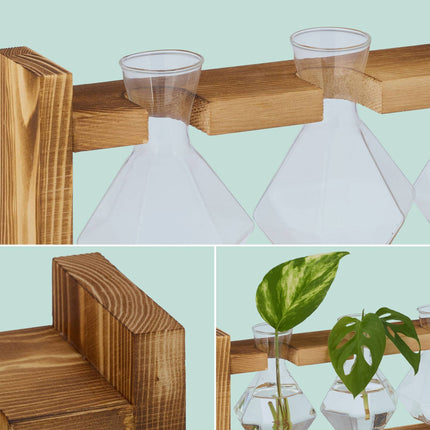 Reagenzglasvase mit Ständer