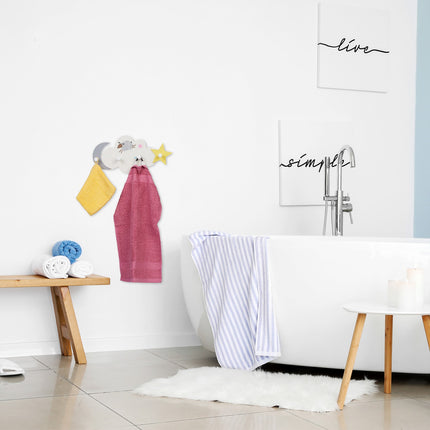 The children's wardrobe cloud-moon-star