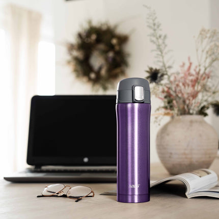 Thermal Cup, Violet, 10 oz, Insulated