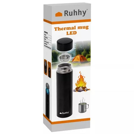 Thermobecher mit LED-Anzeige Ruhhy 23261 