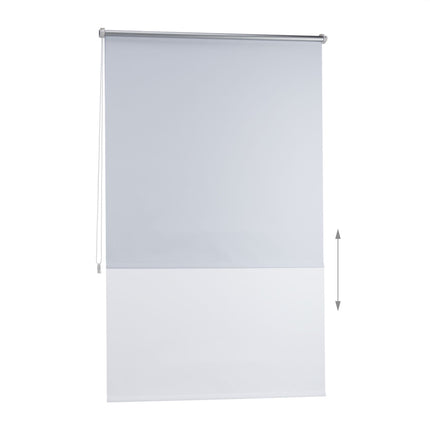 Thermo blackout curtain white