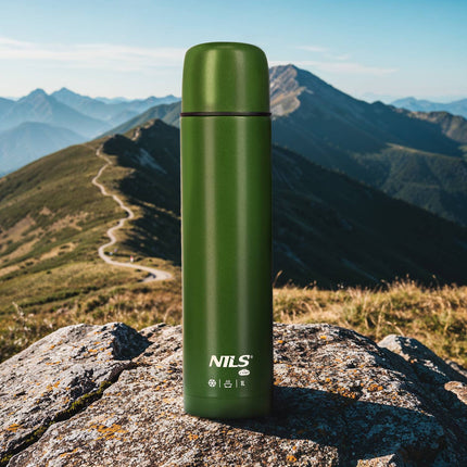 Termoska 1000 ml zelená – izolovaná cestovní láhev