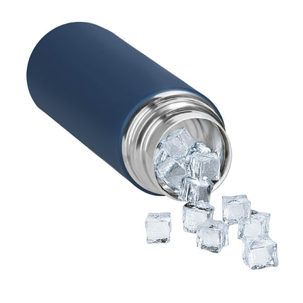 Thermosflasche 500ml, Blau, Ideal für Reisen