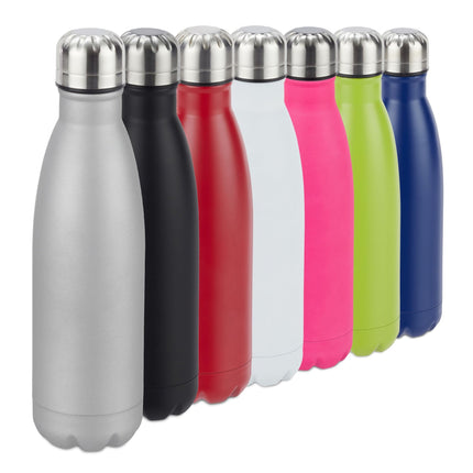 Thermos bottle in steel