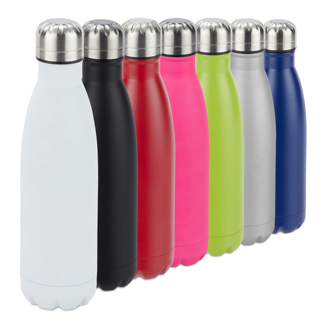 Bouteille thermos en acier