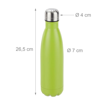 Thermosflasche aus Stahl