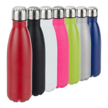 Thermosflasche aus Stahl