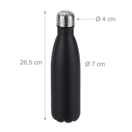 Thermosflasche aus Stahl