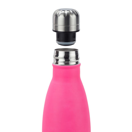 Thermos bottle in steel