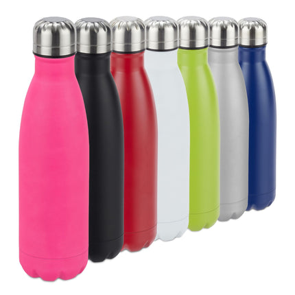 Thermos bottle in steel
