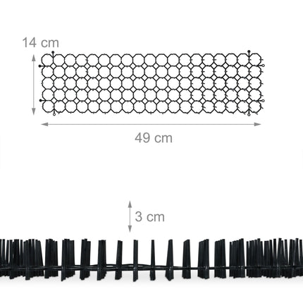 Dorngitter 12er Set