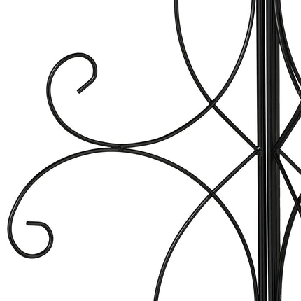 Dreibeiniges, zusammenklappbares Rankgitter für Pflanzen, 125 cm