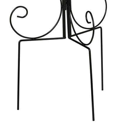 Dreibeiniges, zusammenklappbares Rankgitter für Pflanzen, 125 cm