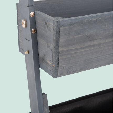 Tiered Planter with Boxes for Herbs, Vegetables & Flowers