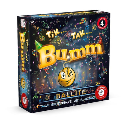 Tik Tak Bumm Partyspiel – Spaß für 2–4 Spieler, rasante Action