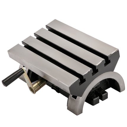 Tilting Milling Table 10x7 In, 3 T-Slots, 0-40