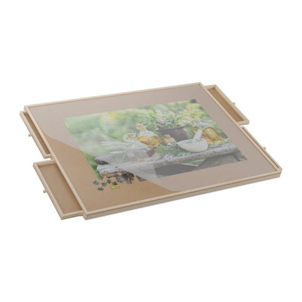 Kipp- und drehbares Puzzlebrett