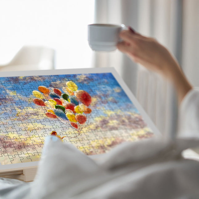 Kippbares Puzzlebrett für 1000 Teile