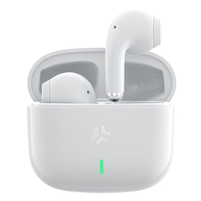 Bezdrátová sluchátka Tip1 True Wireless Bluetooth, do uší, bílá