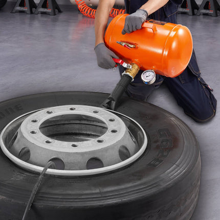 Tire Bead Seater 5 Gal, 145 PSI Air Bead Blaster Gauge