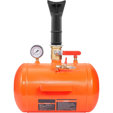 Tire Bead Seater 5 Gal, 145 PSI Air Bead Blaster Gauge