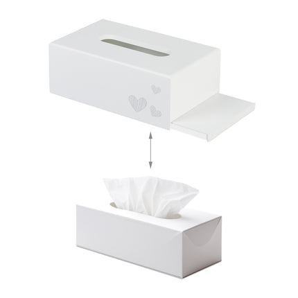 Taschentuchbox "Herzen"