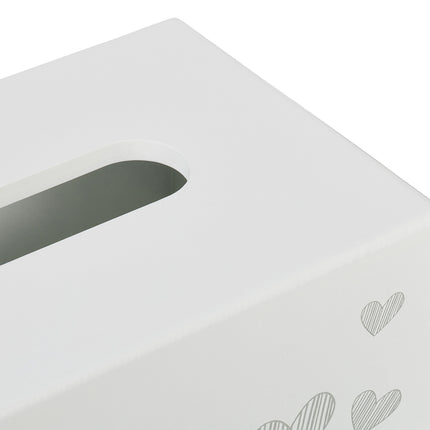 Taschentuchbox "Herzen"