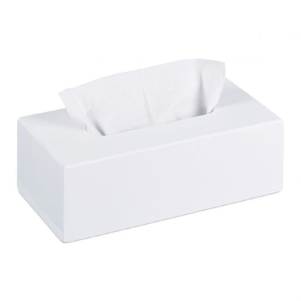 Kosmetiktücherbox Bambus Weiß