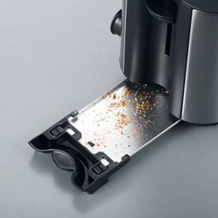 Toaster 2-Slice Stainless Steel with Defrost Function