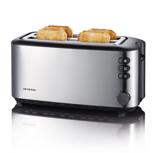 Toaster 4 Scheiben Edelstahl AT2509