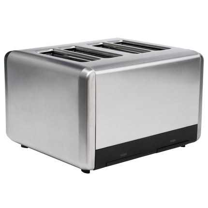 Grille-pain 4 tranches 1000W BR420 Inox