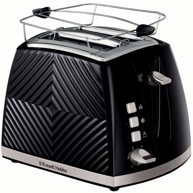 Toaster Schwarz Groove 2S Toast 26390-56