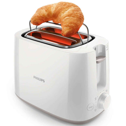 Toaster HD2581 Weiß 2 Scheiben