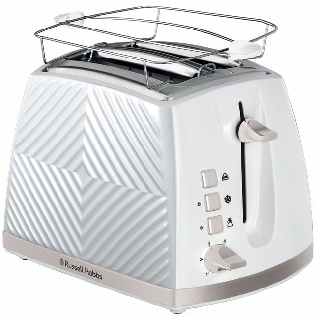 Toaster Weiß Groove 2S Toast 26391-56