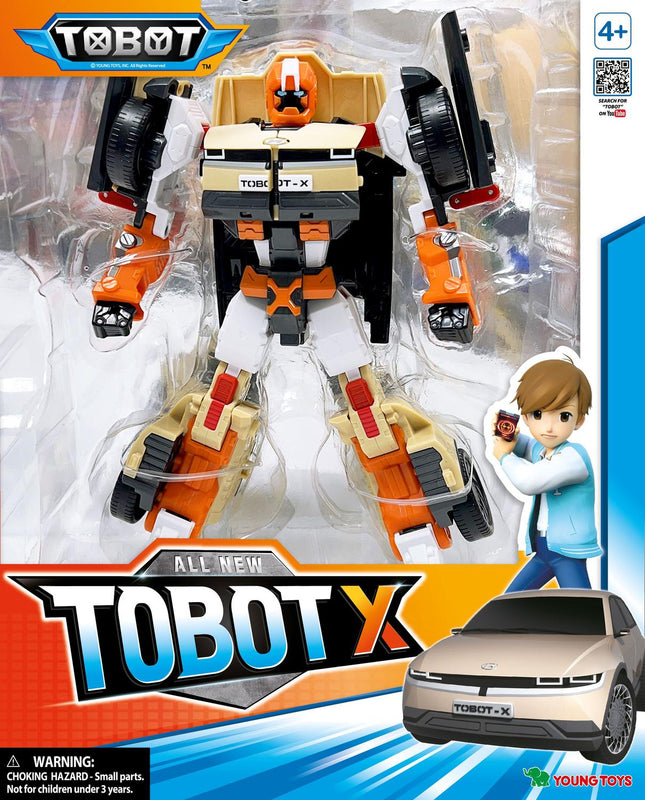 Tobot X Transforming Figure, 22 cm Size, Action Toy