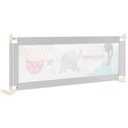 Toddler Bed Rail Guard, 24-Position Height Adjustable, 175 cm
