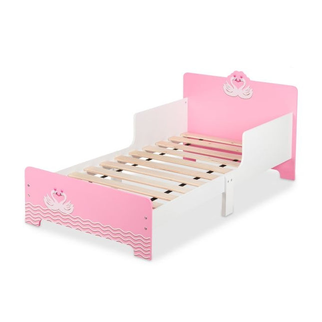 Toddler Bed with Swan Design