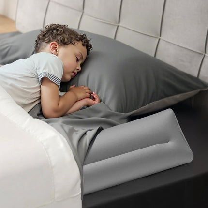 Toddler Inflatable Bed Bumper 47.4-Inch, Non-Slip, 2-Pack