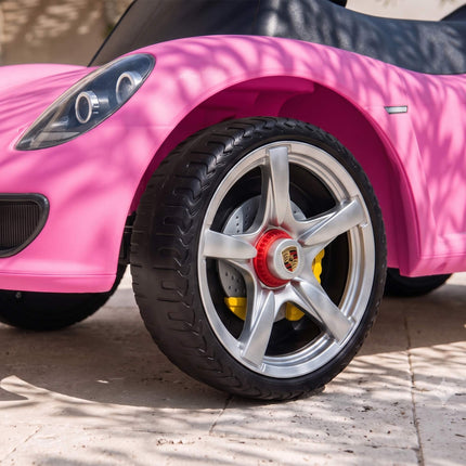 Toddler Ride-On Car with Lights & Sounds, Pink, 18–36 Months