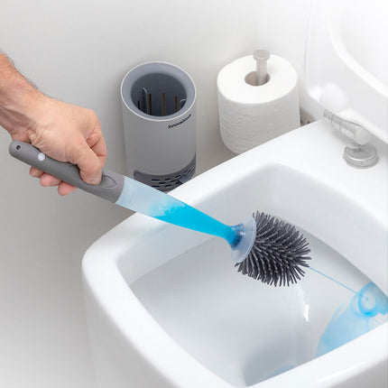 Toilettenbürste mit Reinigungsmittelspender Bruilet InnovaGoods