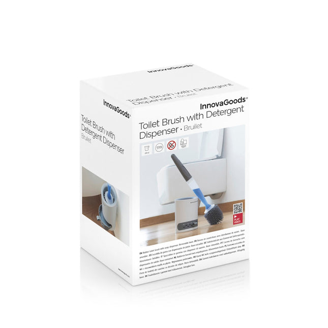 Toilettenbürste mit Reinigungsmittelspender Bruilet InnovaGoods