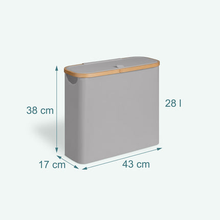 Toilettenpapierhalter, Stoff, fasst 12 Rollen